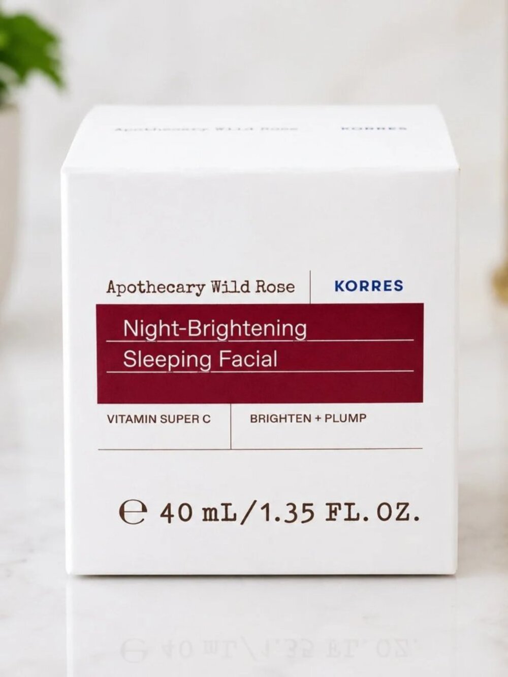 Korres Night-Brightening Sleeping Facial Vitamin C Full Size Brand New NWT!